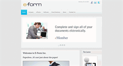 Desktop Screenshot of eforminc.net
